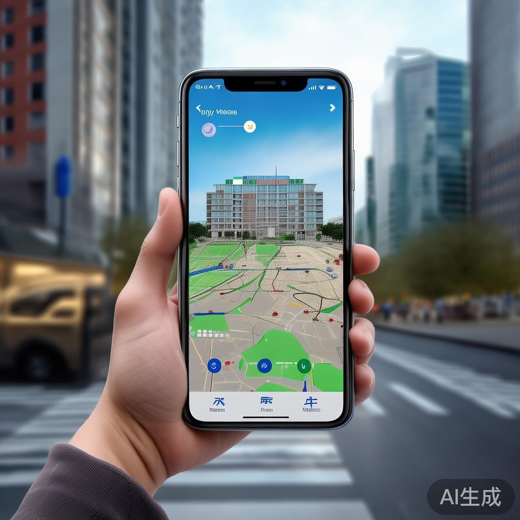 第二种：使用导航软件。借助“百度地图”、“高德地图